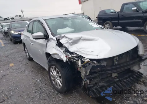 2016 Nissan Sentra Sv from USA, damaged, VIN 3N1AB7AP4GY215516